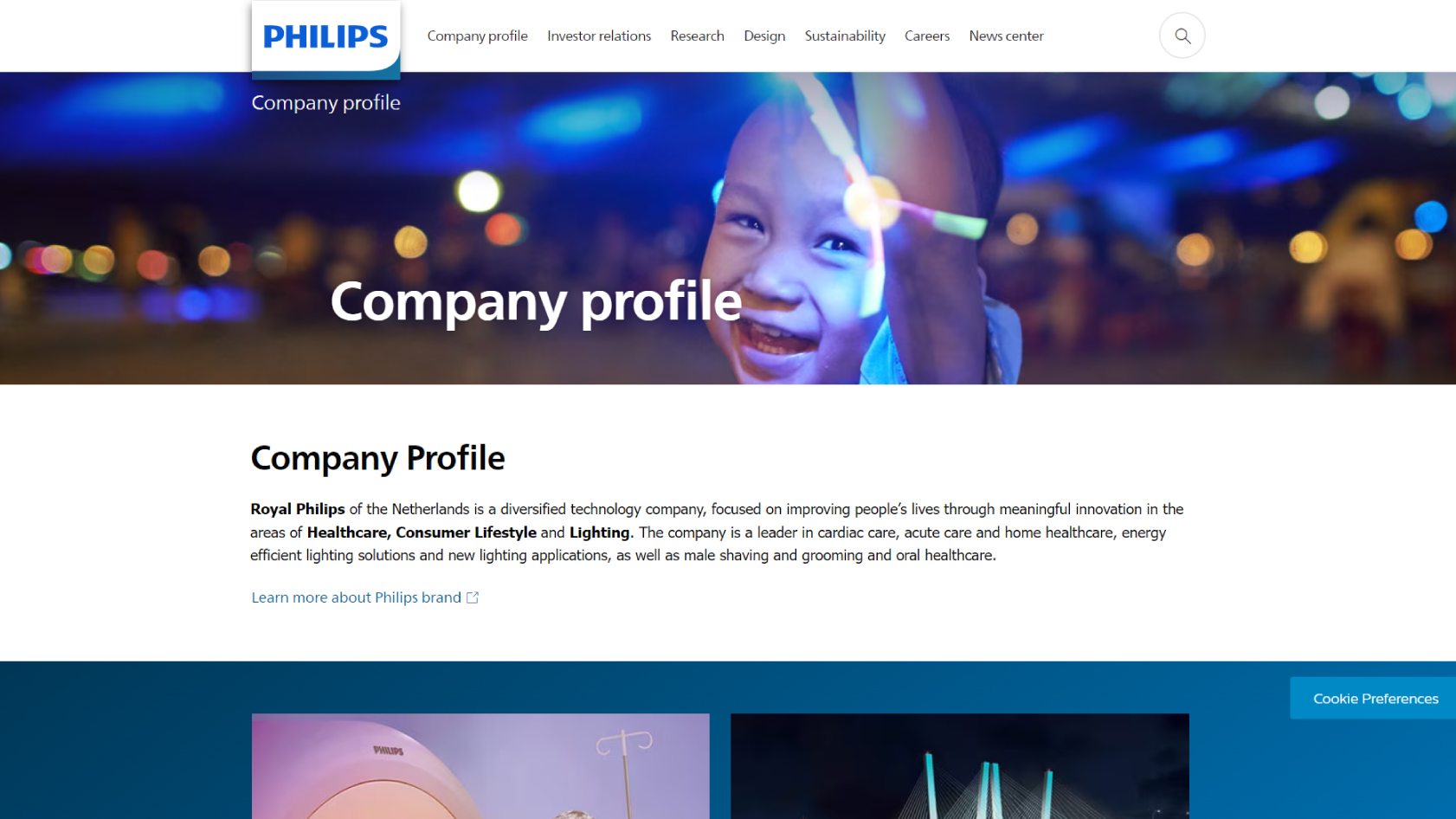 creative design services, company profile design